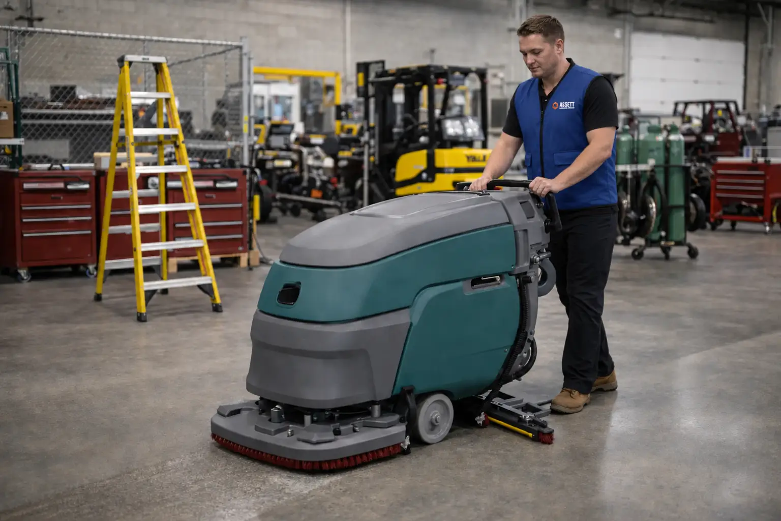 Manufacturing Facility Cleaning by Assett