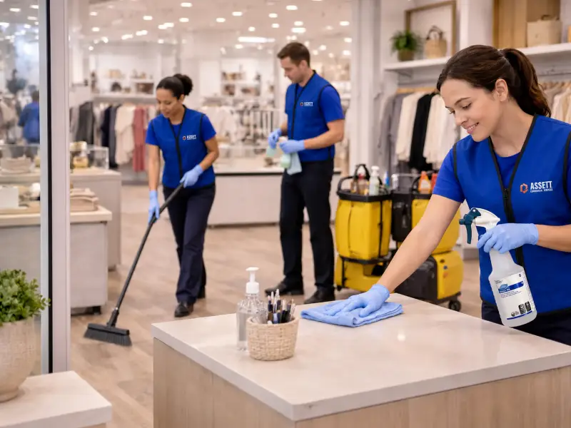 Retail Store Cleaning Team
